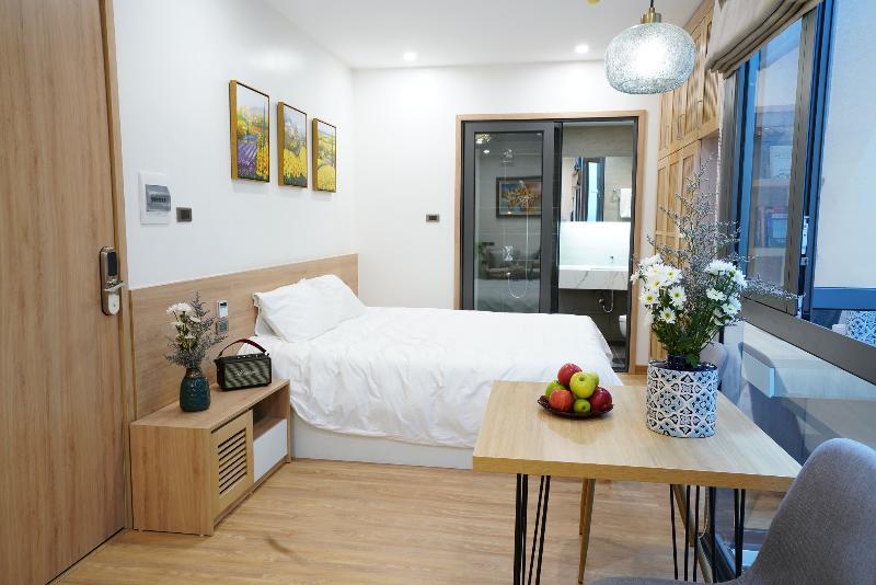 The Galaxy Home Hotel & Apartment ハノイ市 エクステリア 写真