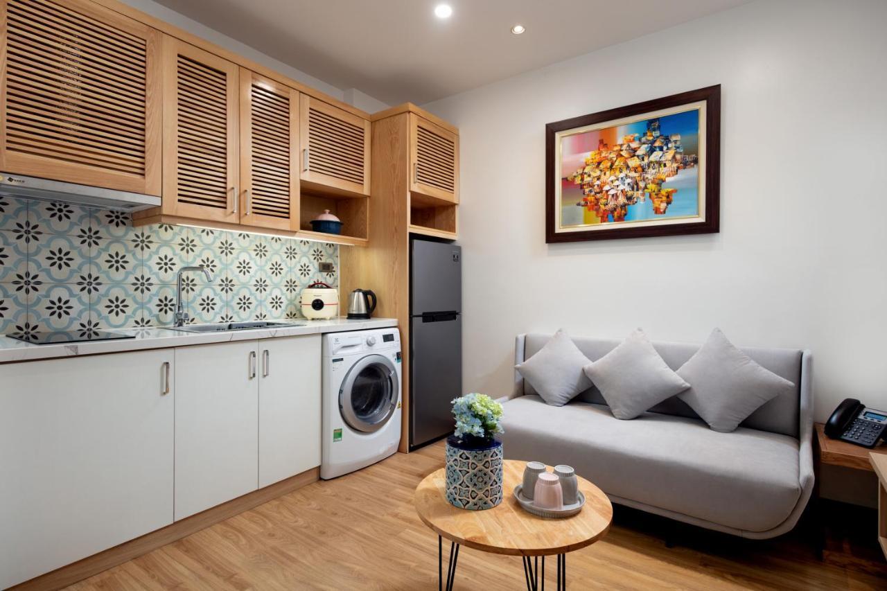 The Galaxy Home Hotel & Apartment ハノイ市 エクステリア 写真