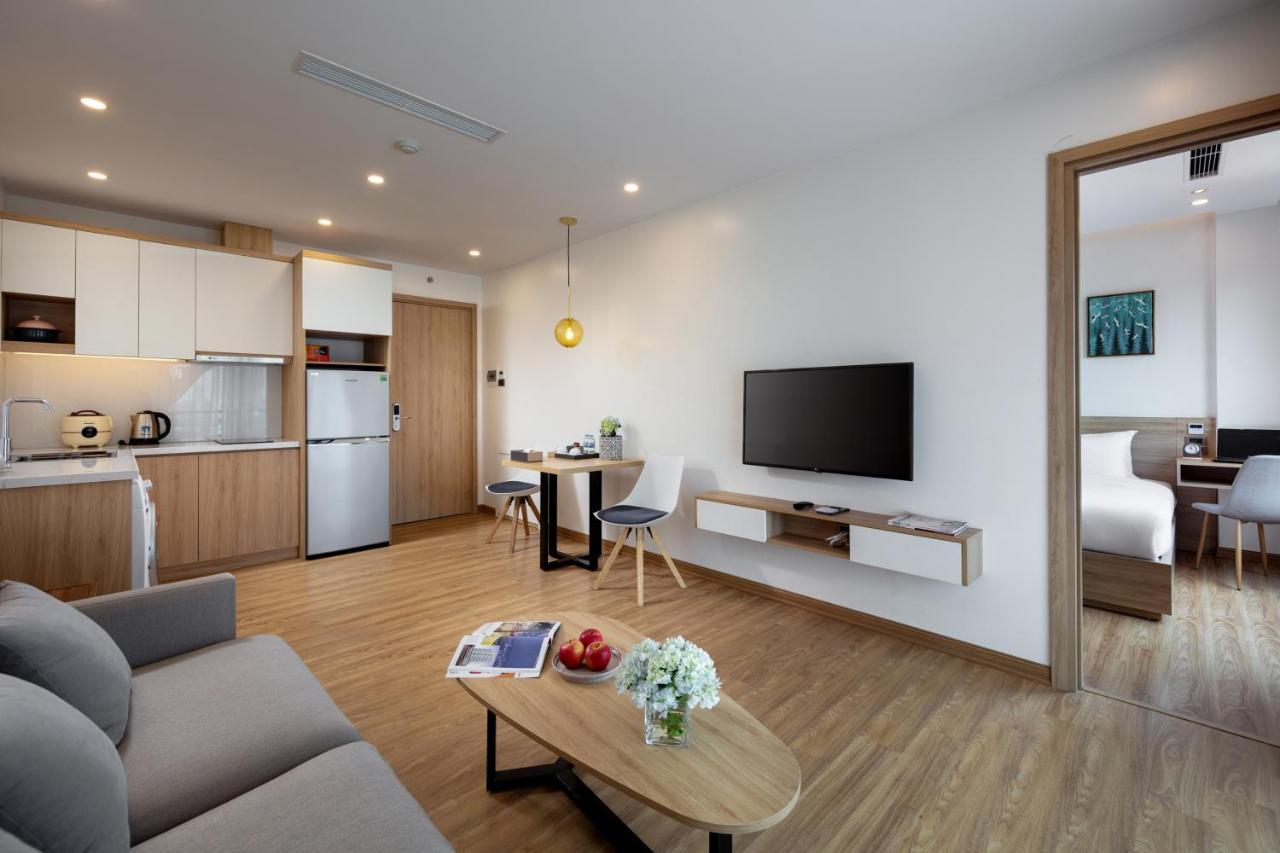 The Galaxy Home Hotel & Apartment ハノイ市 エクステリア 写真