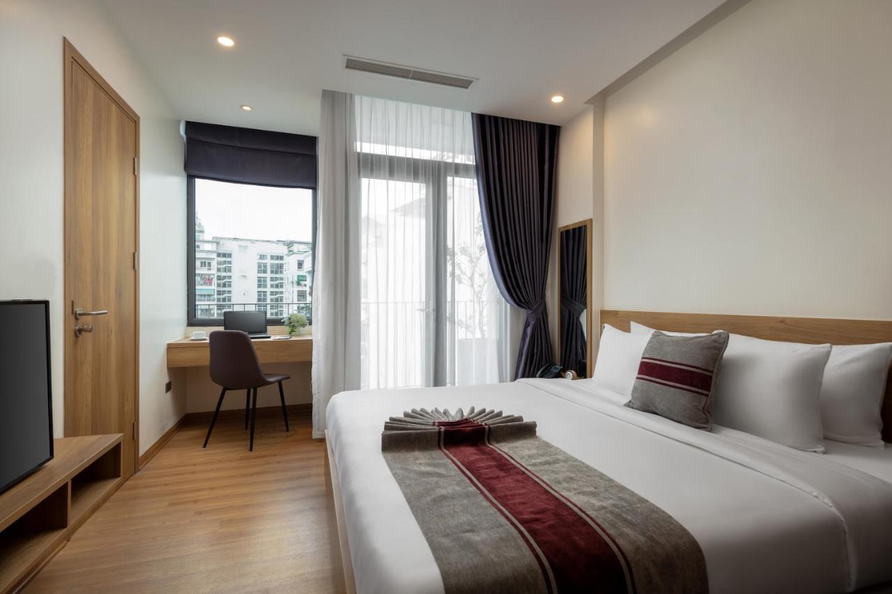 The Galaxy Home Hotel & Apartment ハノイ市 エクステリア 写真